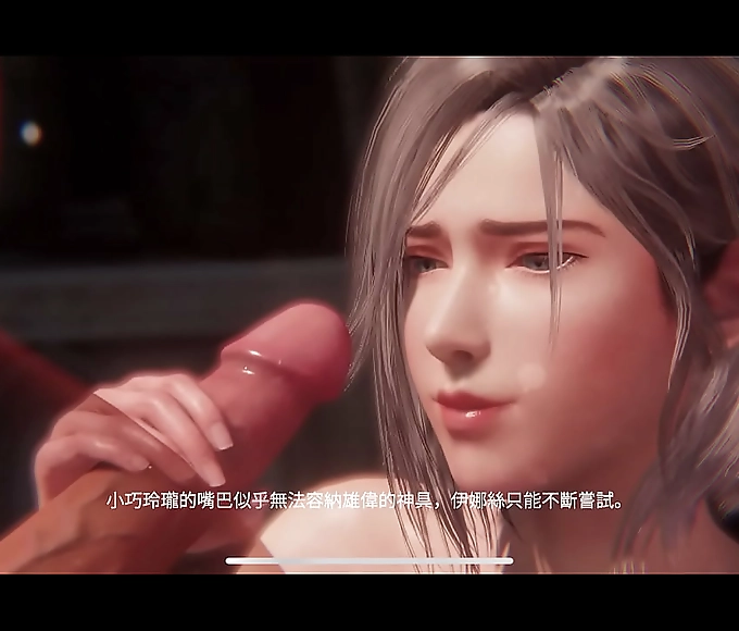 黄色 Passionate Sweat-Bodied Lovers Kiss Fiercely While Crying Out