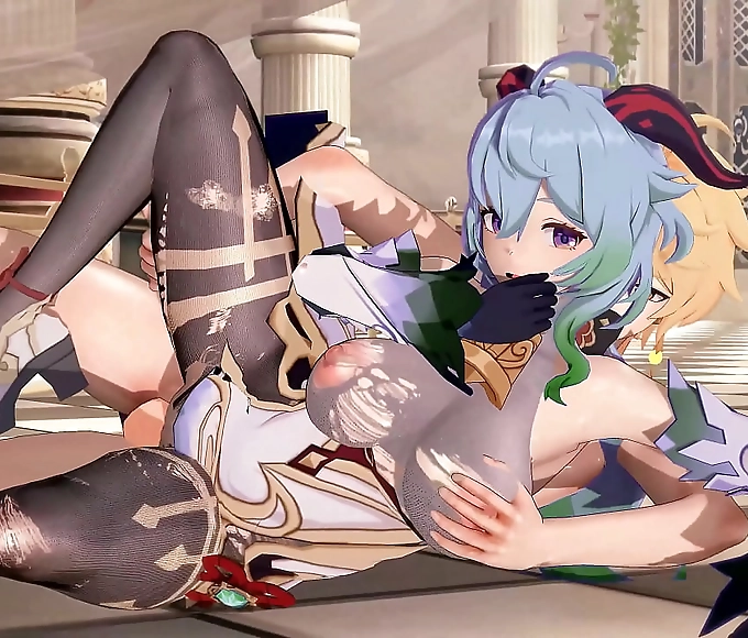 双性 Kneeling Temptress Unleashing Passion in Extreme Depths